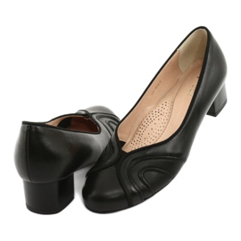 Espinto Pumps Ebenheit H schwarz 4