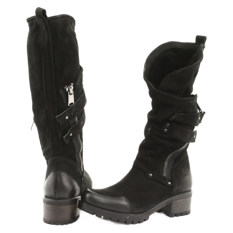 Badura Damenstiefel schwarz 4