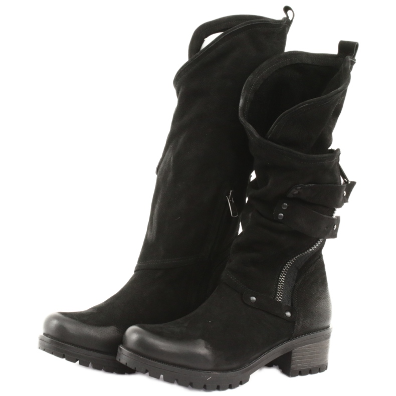 Badura Damenstiefel schwarz 3