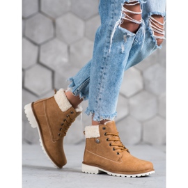 McKey Trapper mit Schaffell braun 2