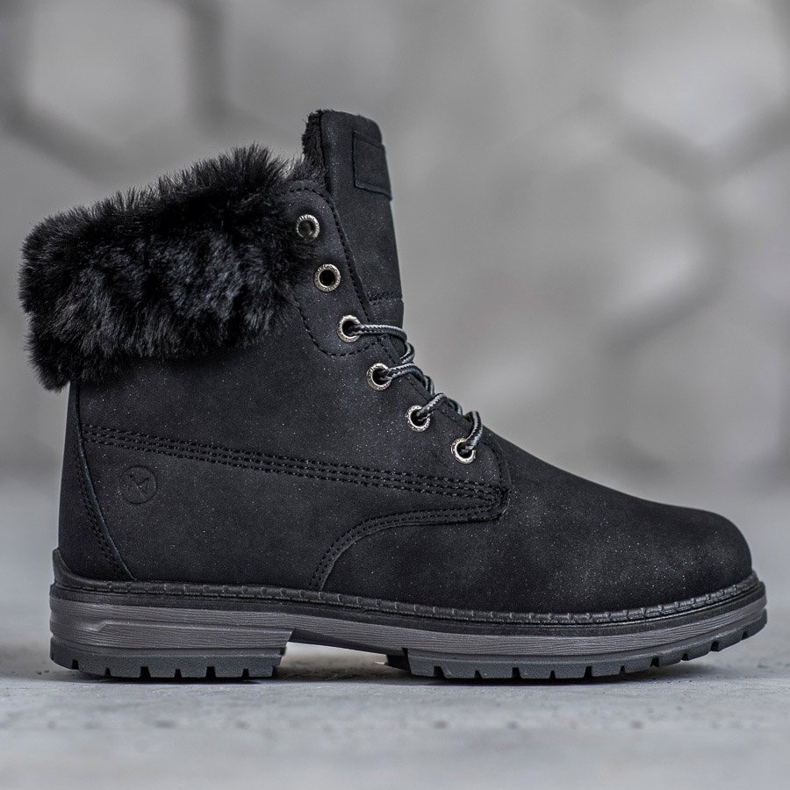 MCKEYLOR Glitzerstiefel schwarz 2