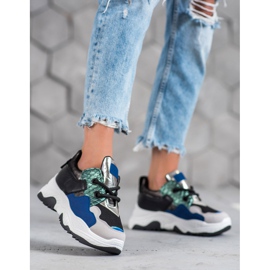 SHELOVET Mehrfarbige Turnschuhe 1