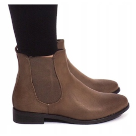 Warme Stiefel ZH672-1 Khaki 1