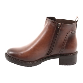 Braune Booties Jodhpur-Stiefel Filippo 957 2