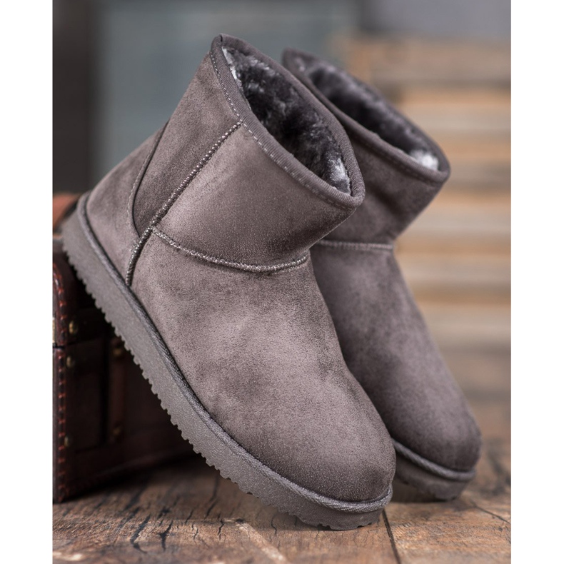 SHELOVET Grauer Mukluki 1