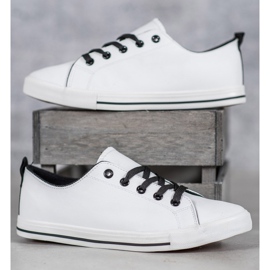 SHELOVET Bequeme Sneaker weiß 2