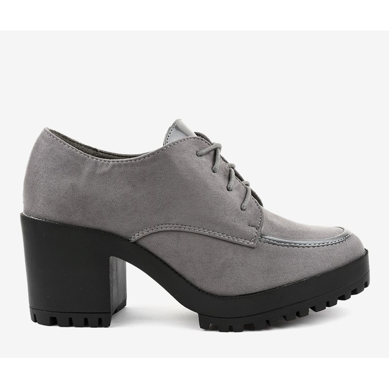 Graue Stiefel auf dem Pfosten massiven HQ651 2