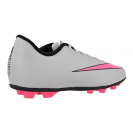Nike Mercurial Vortex Ii FG-R Jr 651642-060 Fußballschuhe grau weiß 2
