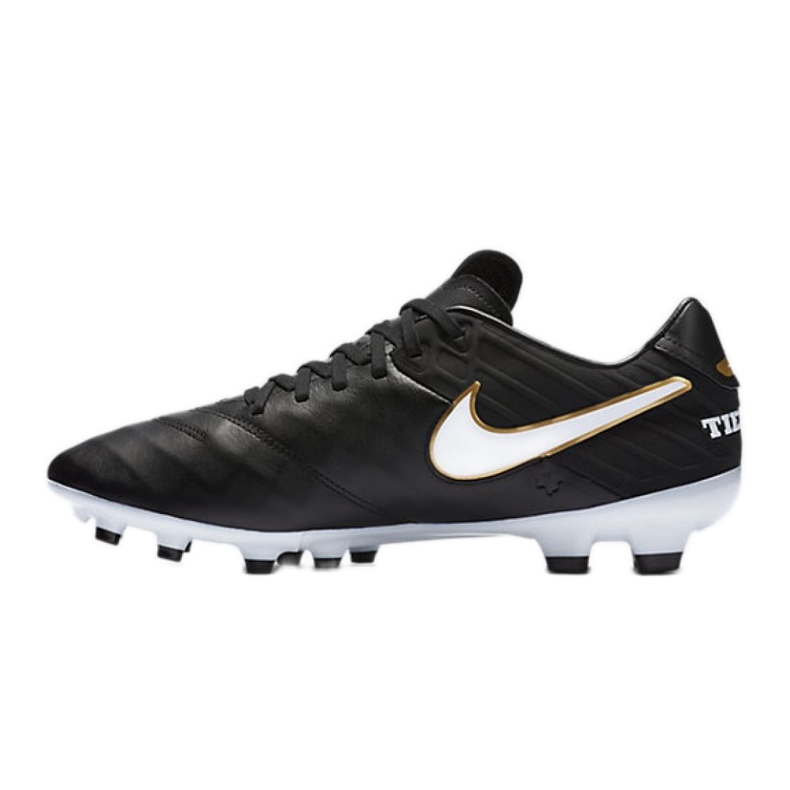 Nike Tiempo Mystic V Fg Fußballschuhe schwarz schwarz 2