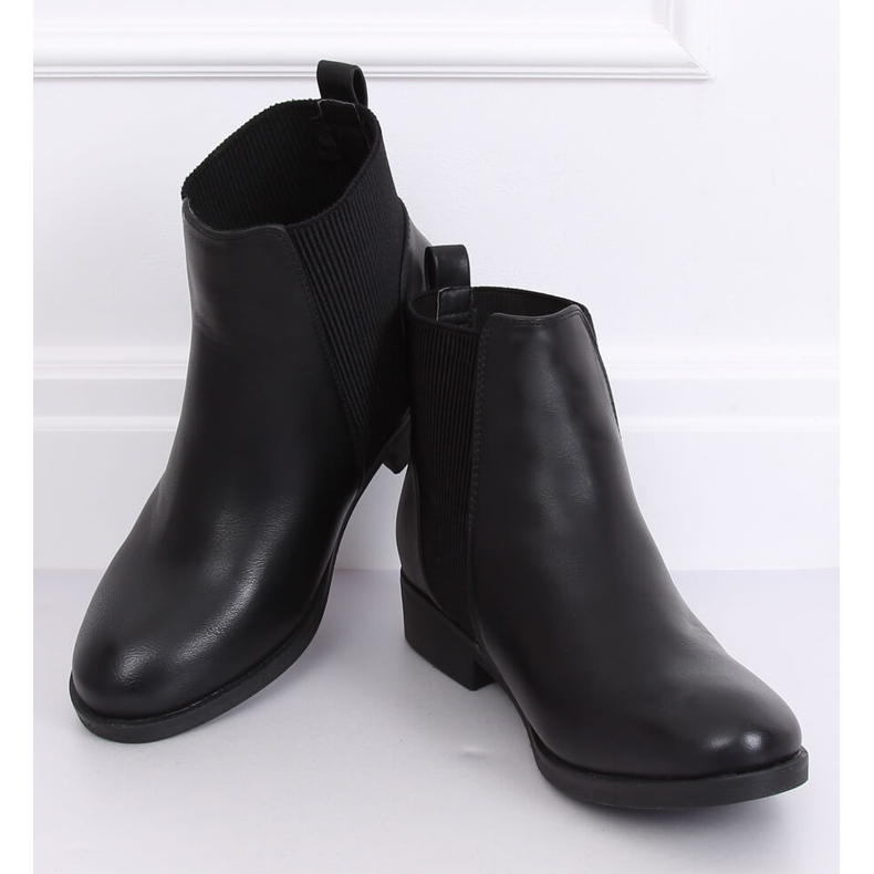 Schwarze Chelsea-Boots für Damen 3778 Black 1