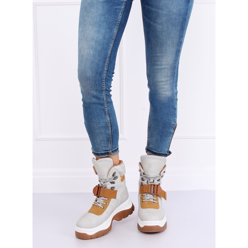 Grau HE117P Graue Schuhe 1