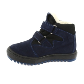 Ren But Stiefel Stiefel mit Klettverschluss 4411 Membran marineblau blau 2
