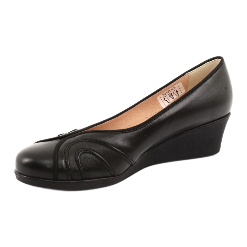 Bequeme Pumps auf schwarzem Espinto 232 Wedge 2