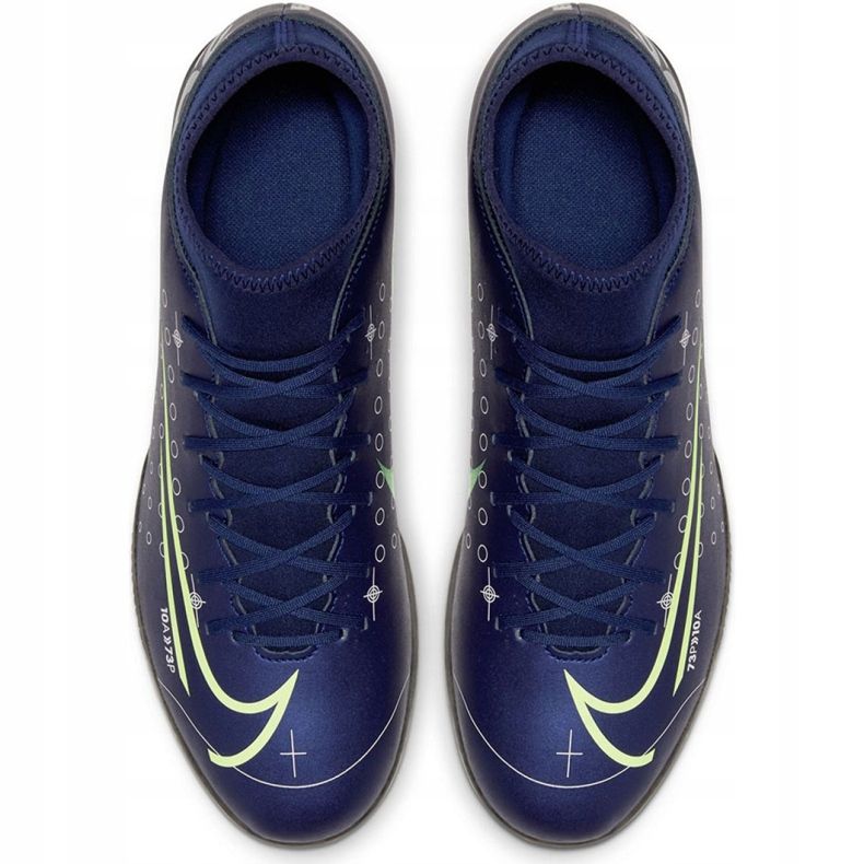 Hallenschuhe Nike Mercurial Superfly 7 Club Mds Ic M BQ5462-401 navy blau blau 1