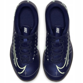 Nike Mercurial Vapor 13 Club Mds Tf Jr CJ1179-401 Fußballschuhe mehrfarbig navy blau 1