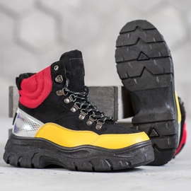 VICES Stiefel zum Schnüren mehrfarbig 1