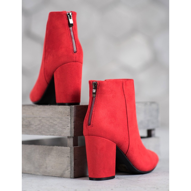Sexy VINCEZA Stiefel rot 1