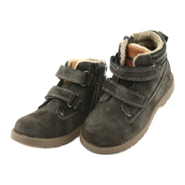 Timberki Stiefel mit Klettverschluss American Club GC43 grau 3