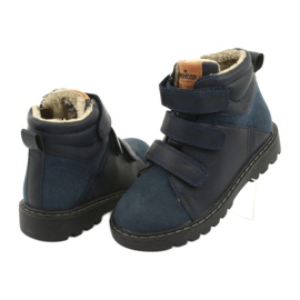 Timberki Stiefel mit Klettverschluss American Club GC40 navy blau 4