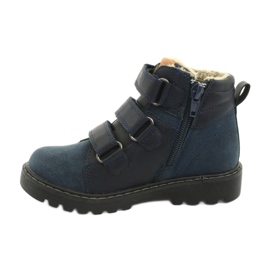 Timberki Stiefel mit Klettverschluss American Club GC40 navy blau 2