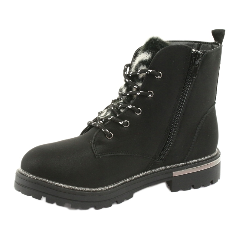 American Club Schwarze Stiefel Stiefel GC33 schwarz 2