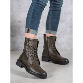 Vinceza Modische Arbeiter grün 1