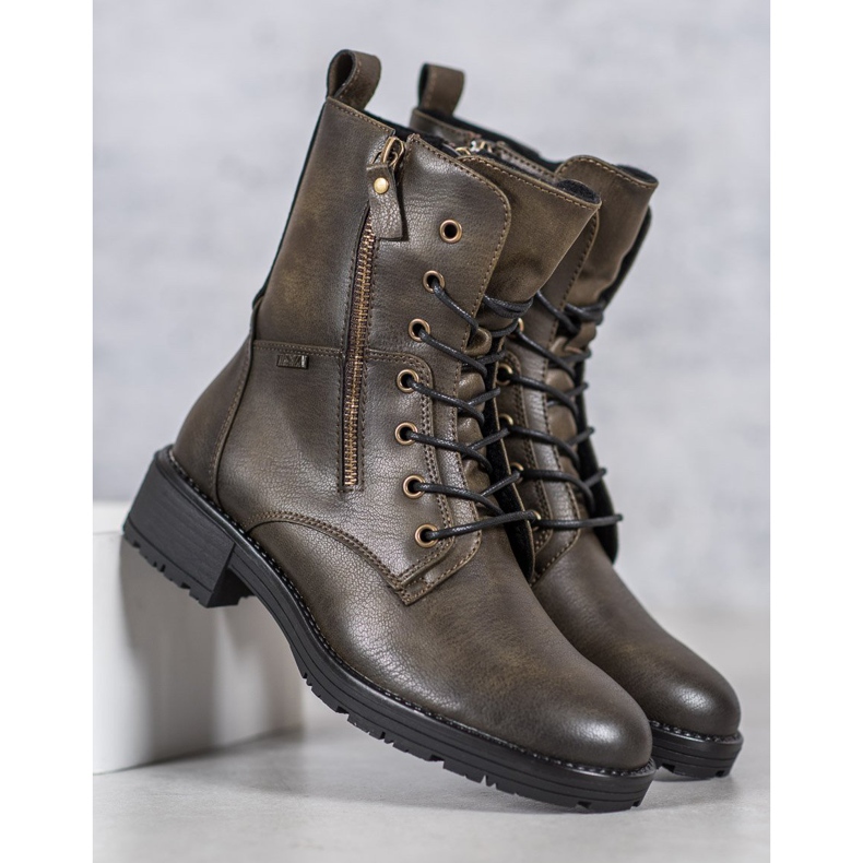 Vinceza Modische Arbeiter grün 2