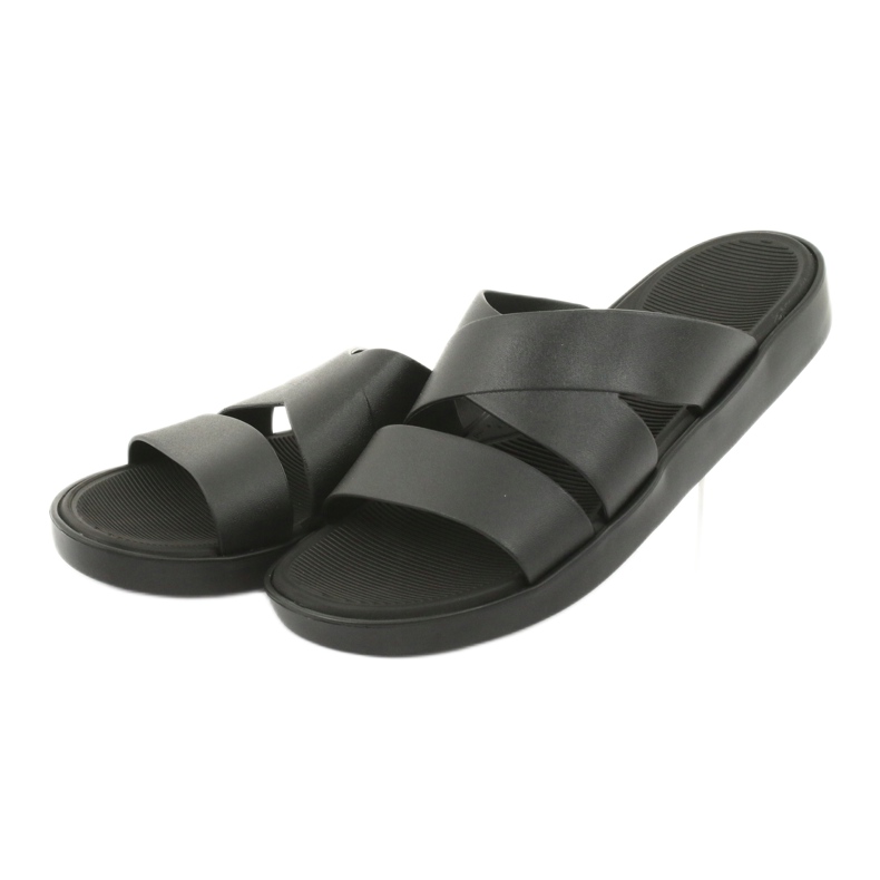 Atletico 185 Plateau-Slipper in Schwarz 3