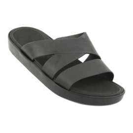 Atletico 185 Plateau-Slipper in Schwarz 1