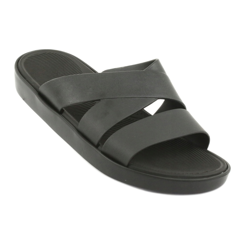 Atletico 185 Plateau-Slipper in Schwarz 1