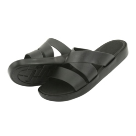 Atletico 185 Plateau-Slipper in Schwarz 4