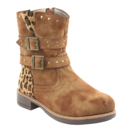 American Club braune Pantherstiefel 1