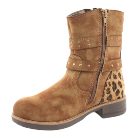 American Club braune Pantherstiefel 2