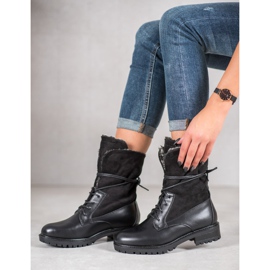Seastar Stiefel mit aufgerolltem Schaft schwarz 2