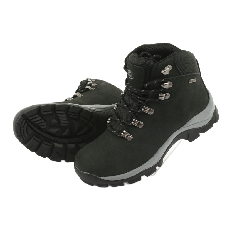 Schwarze Atletico 57089 Wanderschuhe mit Schnürung 5
