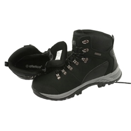 Atletico 66176 schwarz gebundene Wanderschuhe 6