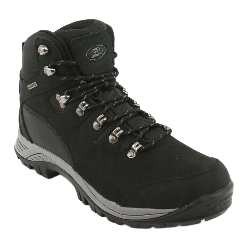 Atletico 66176 schwarz gebundene Wanderschuhe 1