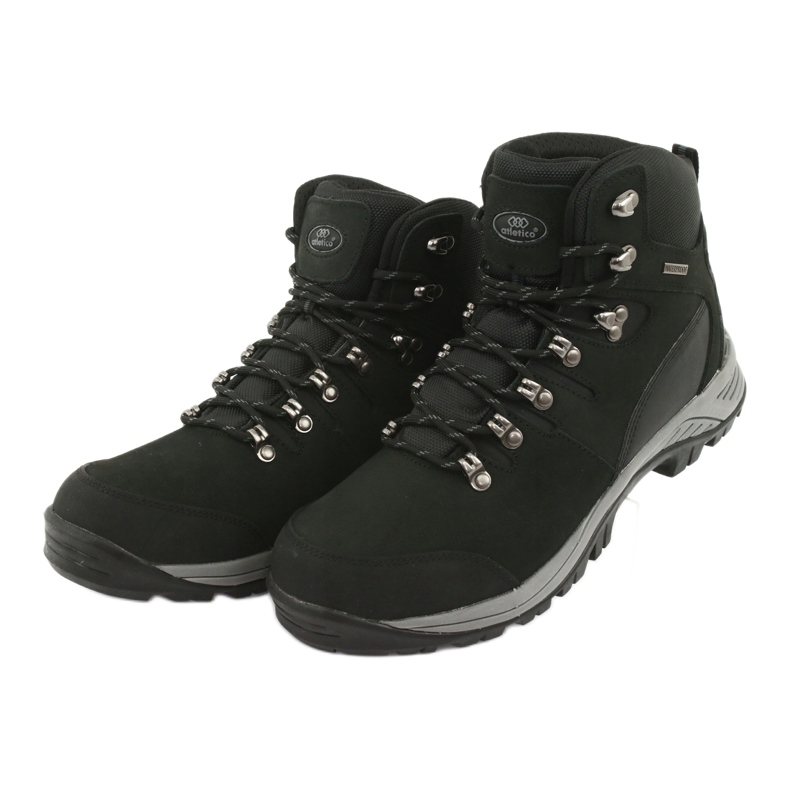 Atletico 66176 schwarz gebundene Wanderschuhe 3
