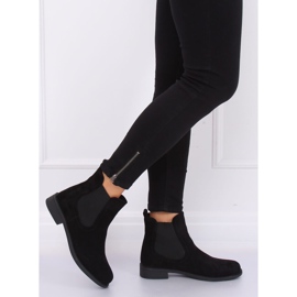 Schwarze Jodhpurstiefel B-6856 Schwarz 2