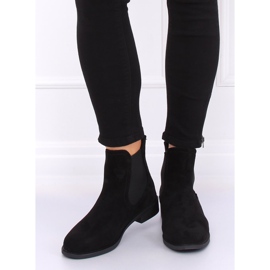 Schwarze Jodhpurstiefel B-6856 Schwarz 1