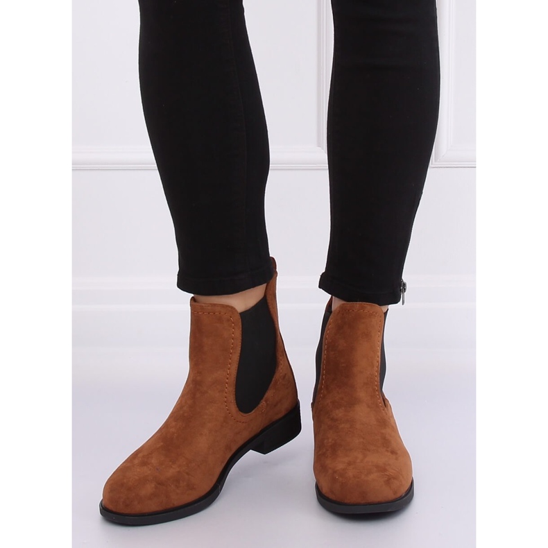 Braune Jodhpurstiefel B-6856 Camel 2