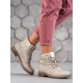 Super Me Geknotete Trapper braun 1