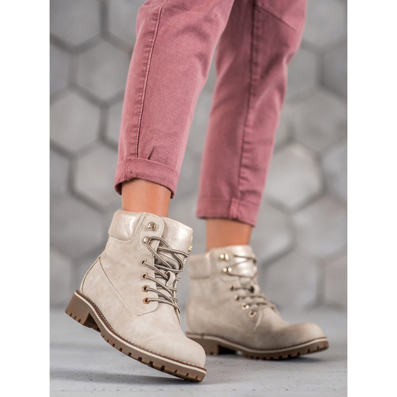 Super Me Geknotete Trapper braun 2