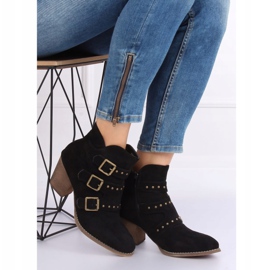 Schwarze Cowboystiefel L88-162 Schwarz 1