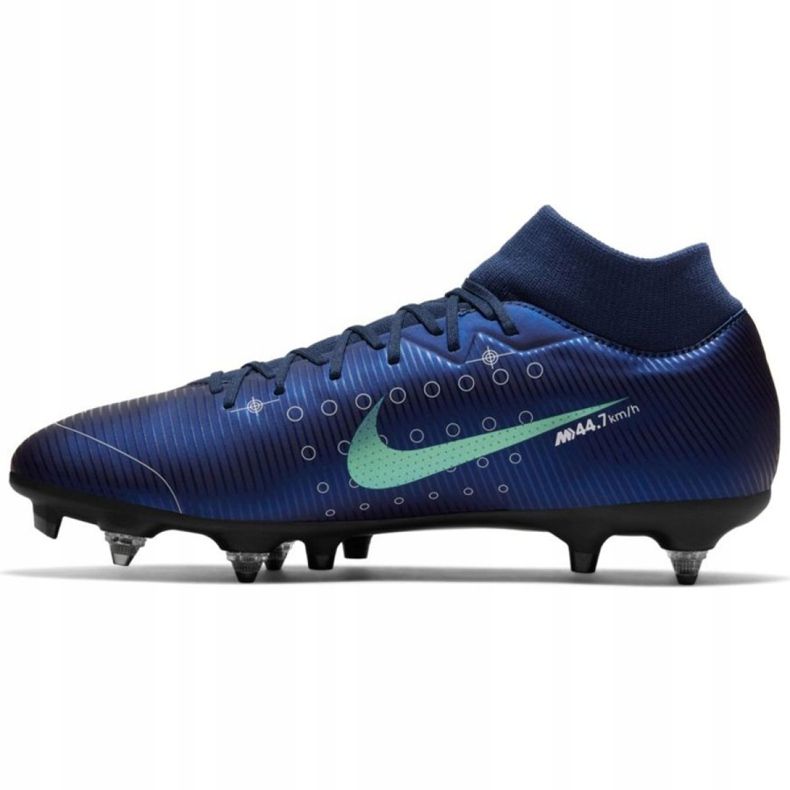 Nike Mercurial Superfly 7 Academy Mds Sg Pro Ac M CK0014-401 Fußballschuh navy blau navy blau 2