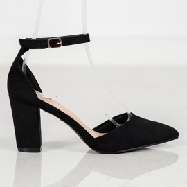 Elegante Pumps von VINCEZA schwarz 1