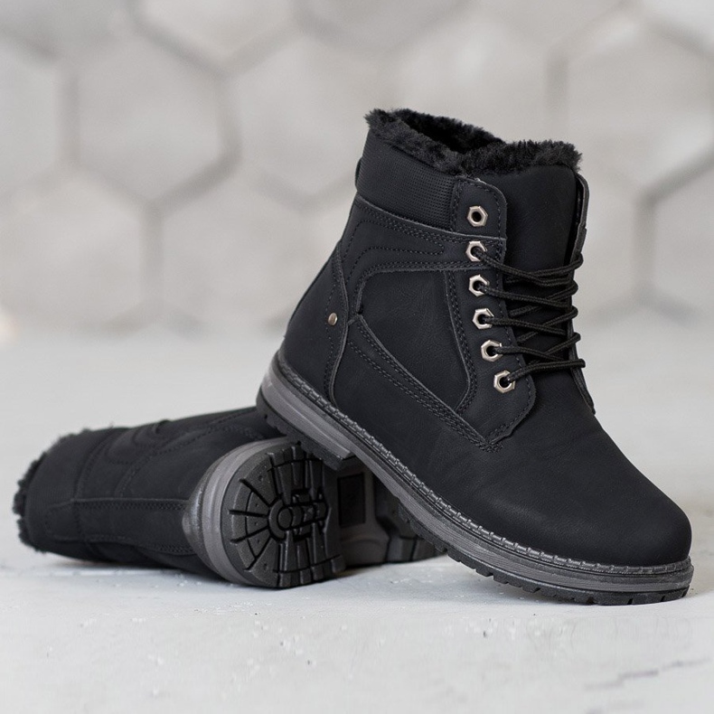 SHELOVET Sport-Trapper schwarz 1