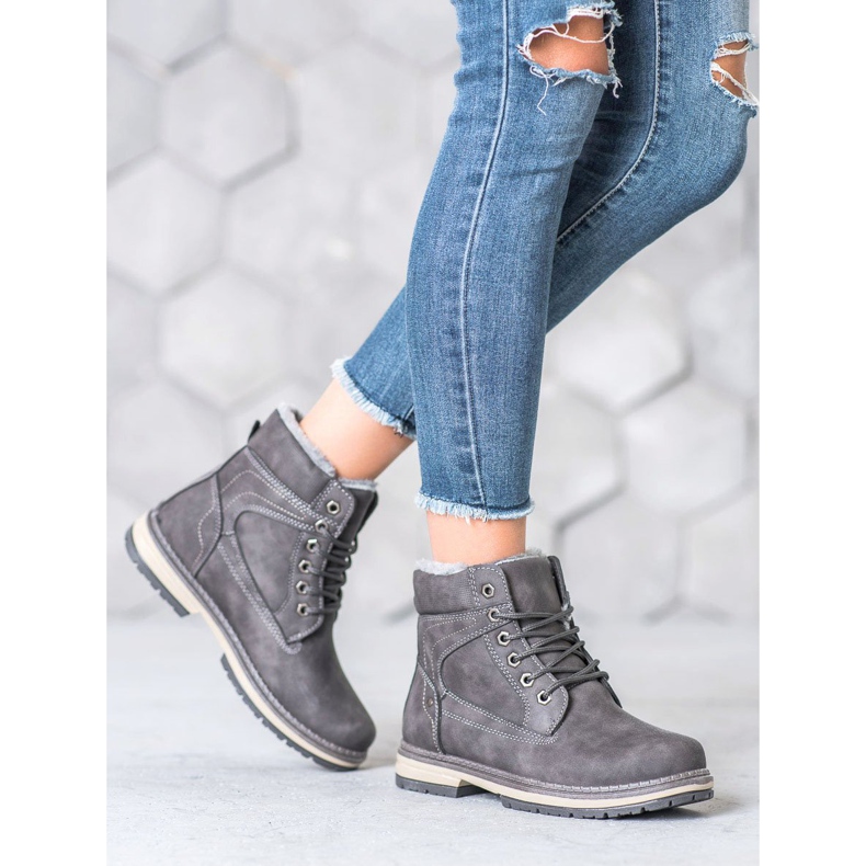 SHELOVET Sport-Trapper grau 2