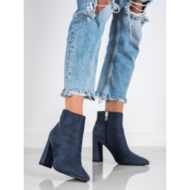 SHELOVET Stiefel mit Spitz blau 1