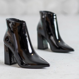 Seastar Schwarz lackierte Stiefel 1